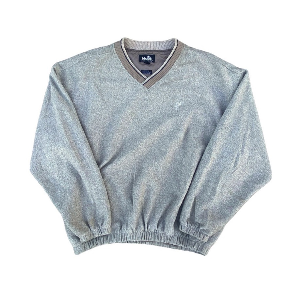 ASHWORTH VINTAGE VNECK FLEECE